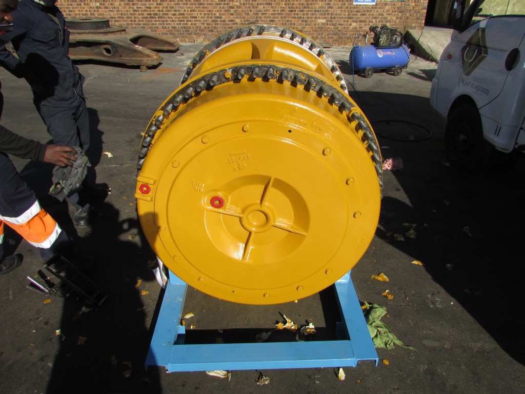 Caterpillar 785C Wheel Station