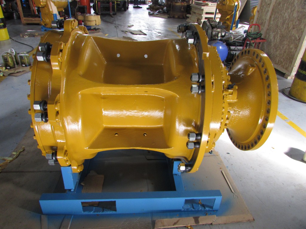 CAT 777D Wheel Station